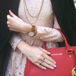 Pink Lace, Black Wool