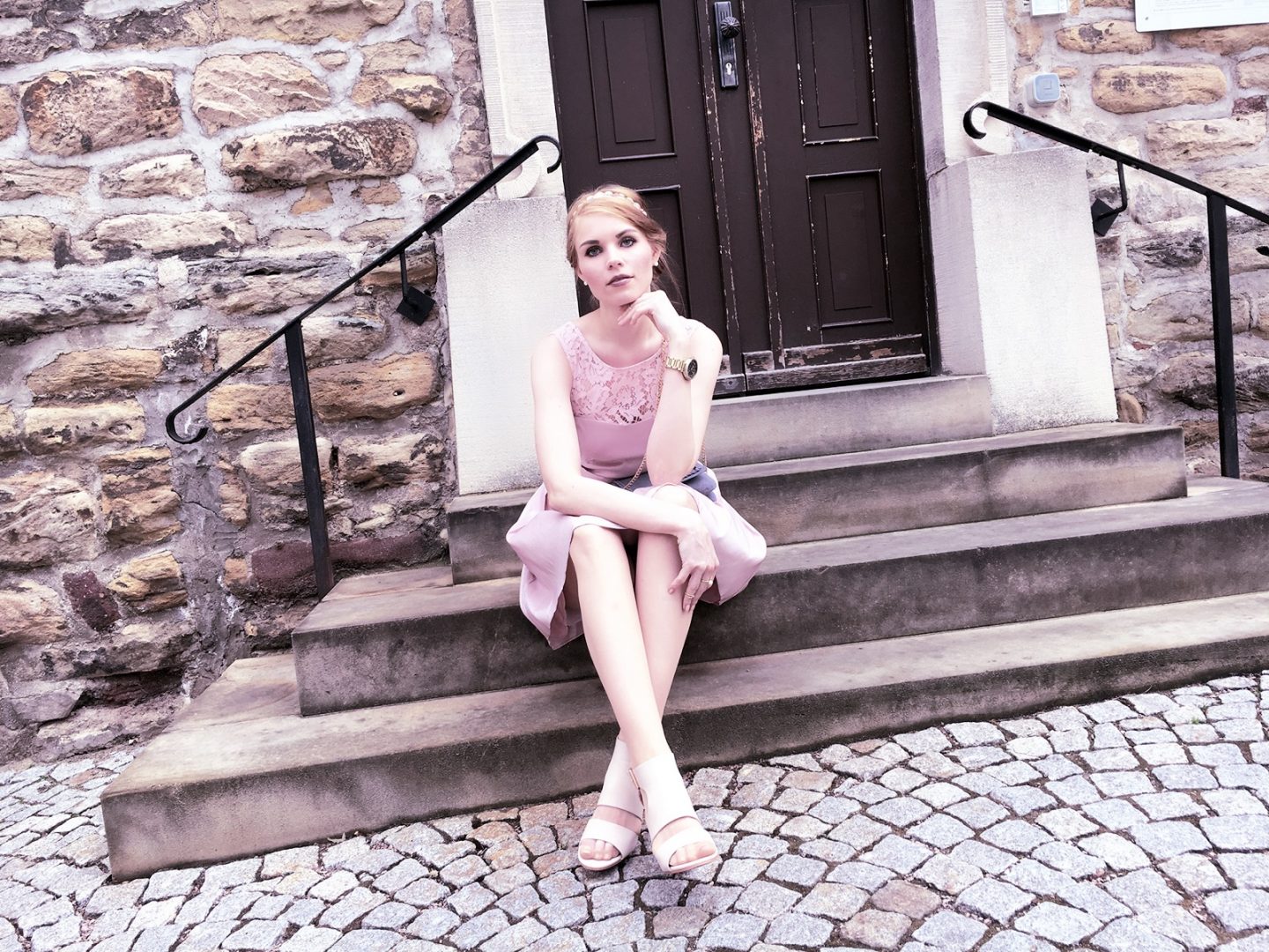 tüll rosa prinzessinkleid blogger